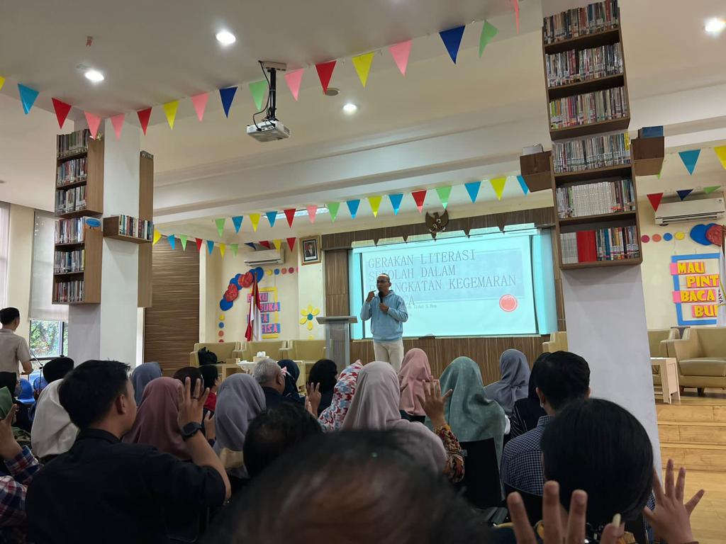 Pembinaan Pengelola Perpustakaan Pada Satuan Pendidikan Dasar Wilayah Kota Administrasi Jakarta Pusat Sesuai Standar Nasional Perpustakaan (SNP) Tahun 2023